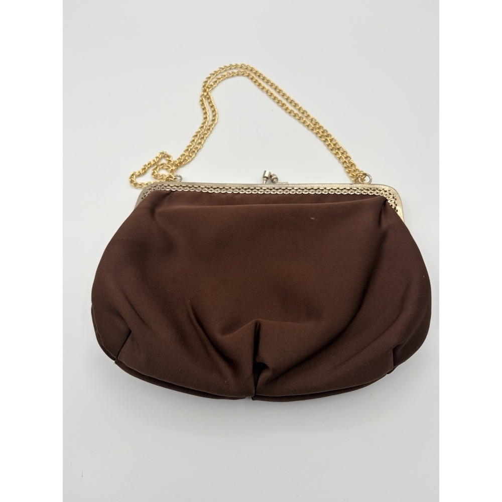 Vintage Le Regale Frame Bag ~ Brown